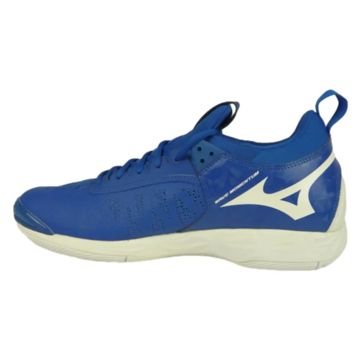 Mizuno Men`s Wave Momentum Volleyball Shoes Blue White US 12.5