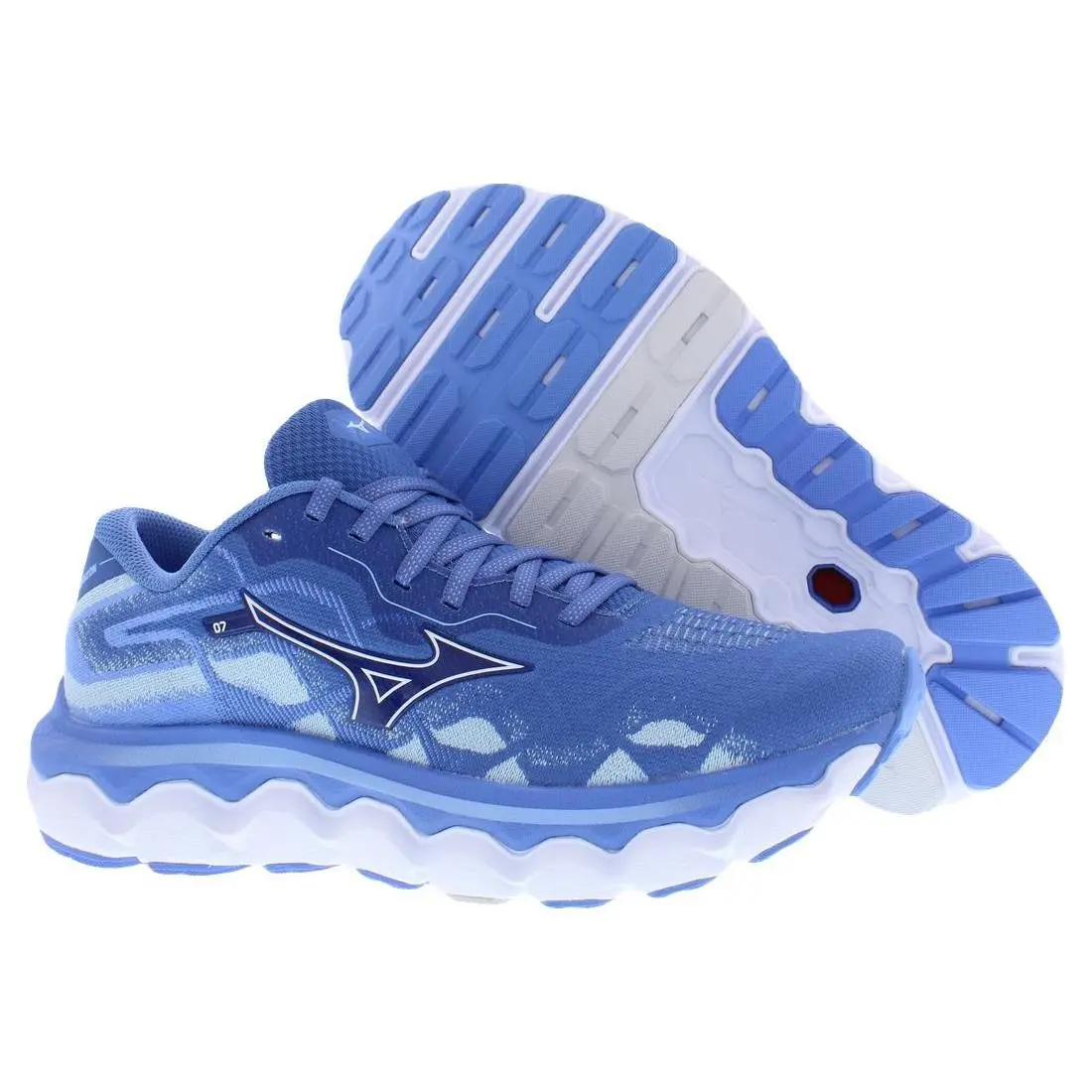 Mizuno Wave Horizon 7 Womens Shoes Size 9 Color: Federal Blue/white