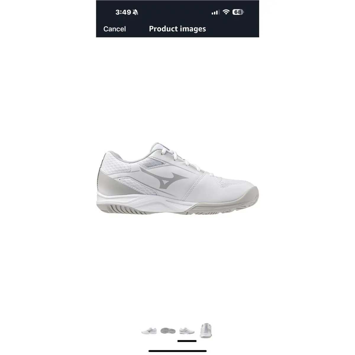 Mizuno shoes - Mizuno Break Shot 5 Ac - White 1