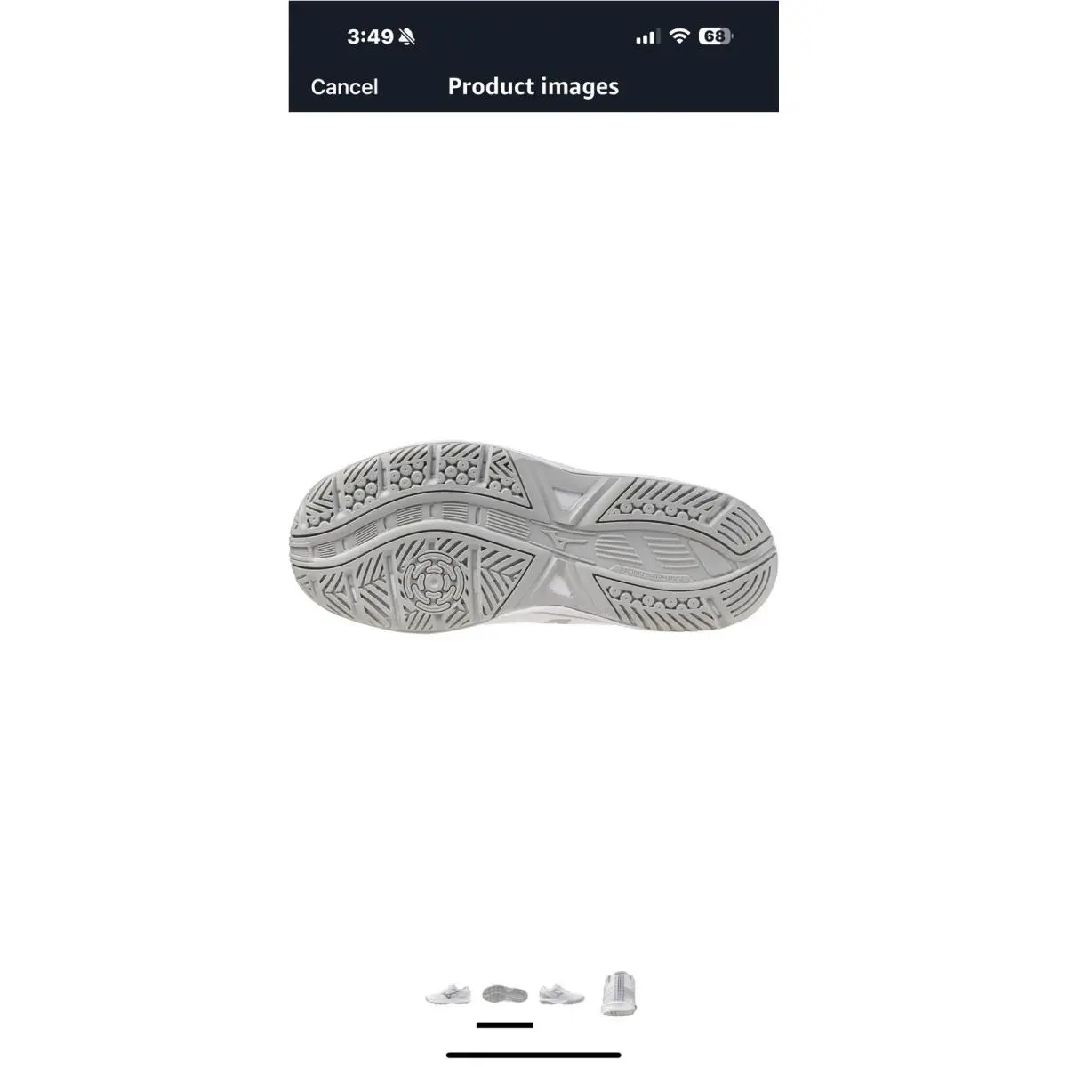 Mizuno shoes - Mizuno Break Shot 5 Ac - White 2