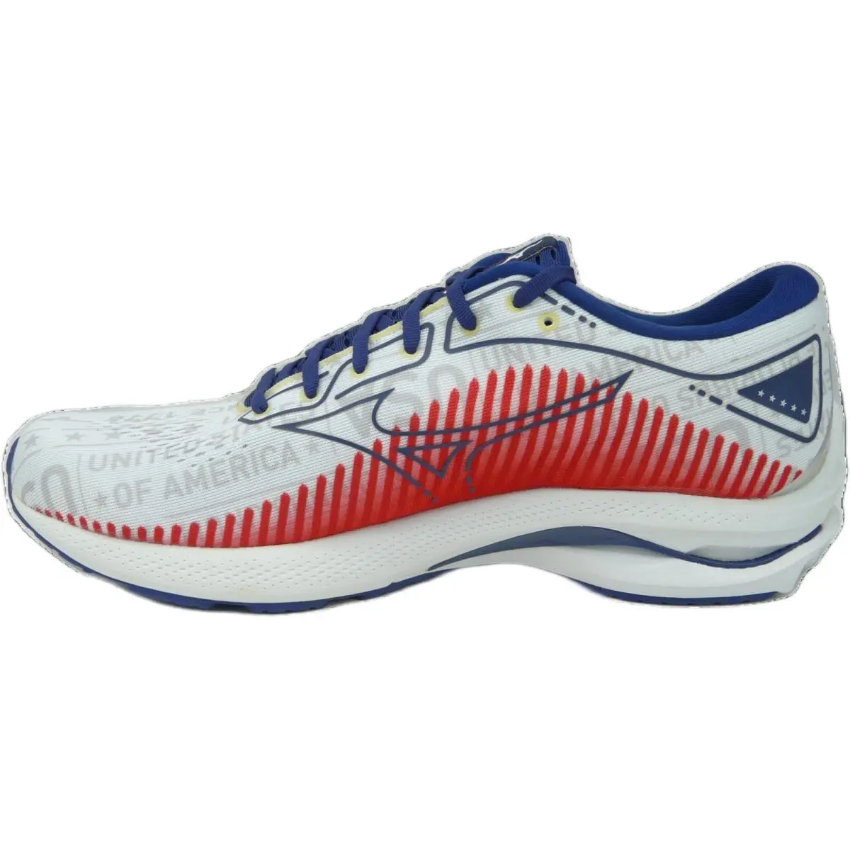 Mizuno shoes - Mizuno Wave Rider 25 - Wave Rider - White (UPC: 889961466915) 2