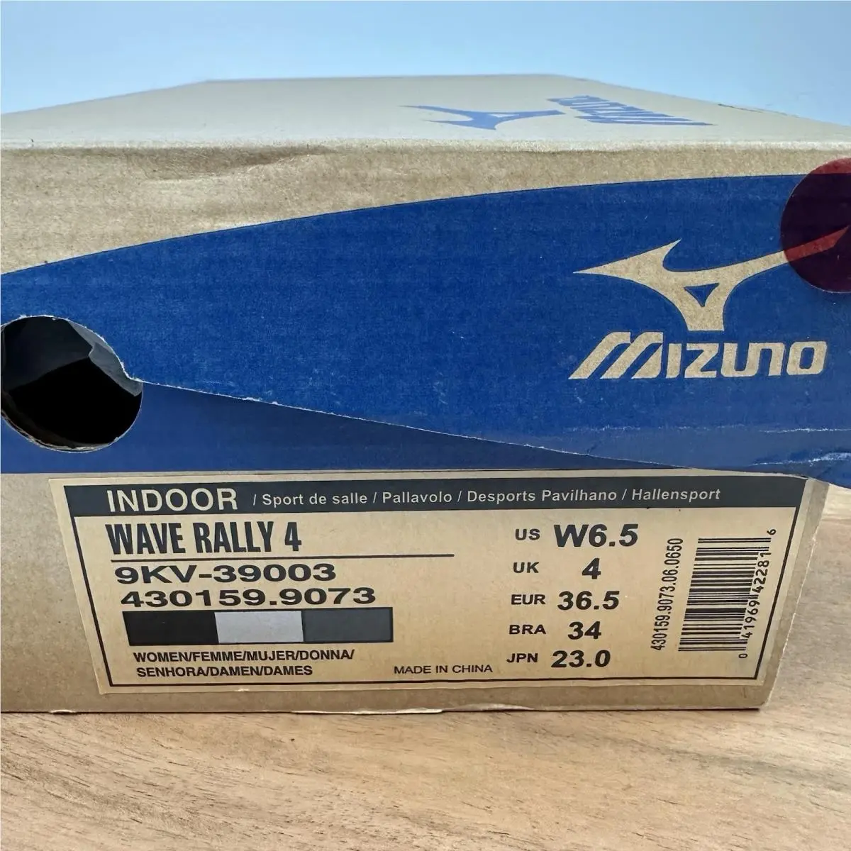 Mizuno shoes - Wave Rally 4 - Wave Rally - 9KV-39003 - Black (UPC: 041969422816) 6