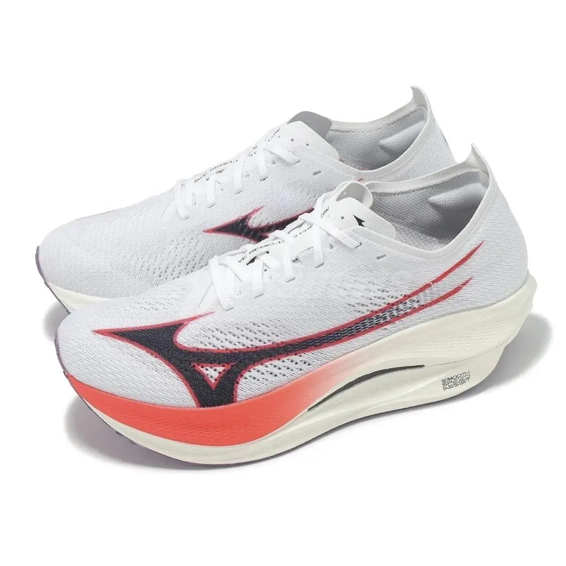 Mizuno shoes - Wave Rebellion Pro Low - Wave Rebellion Pro Low - U1GD254011 - White 1