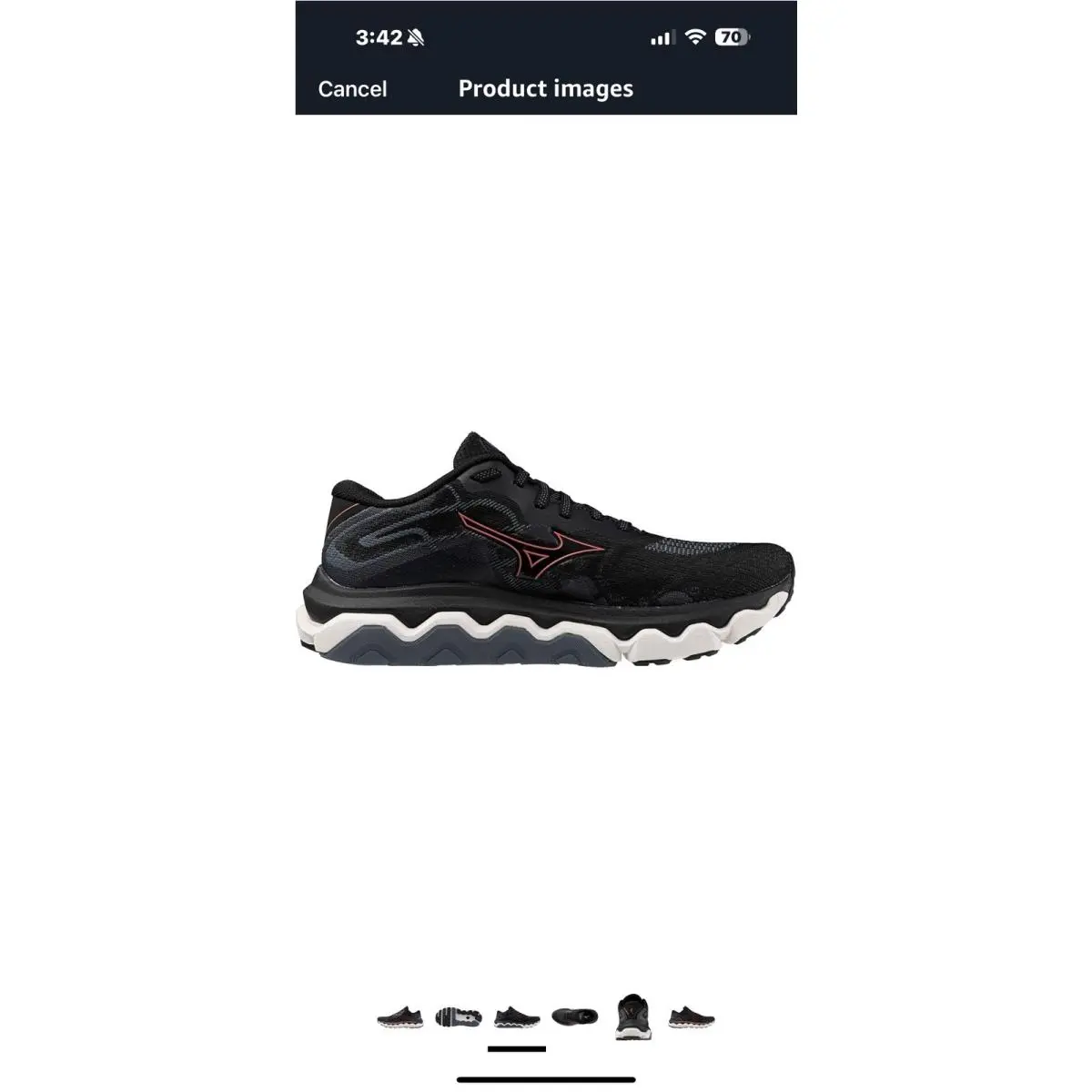 Mizuno shoes - Mizuno Wave Horizon 7 - Wave Horizon - Black 1