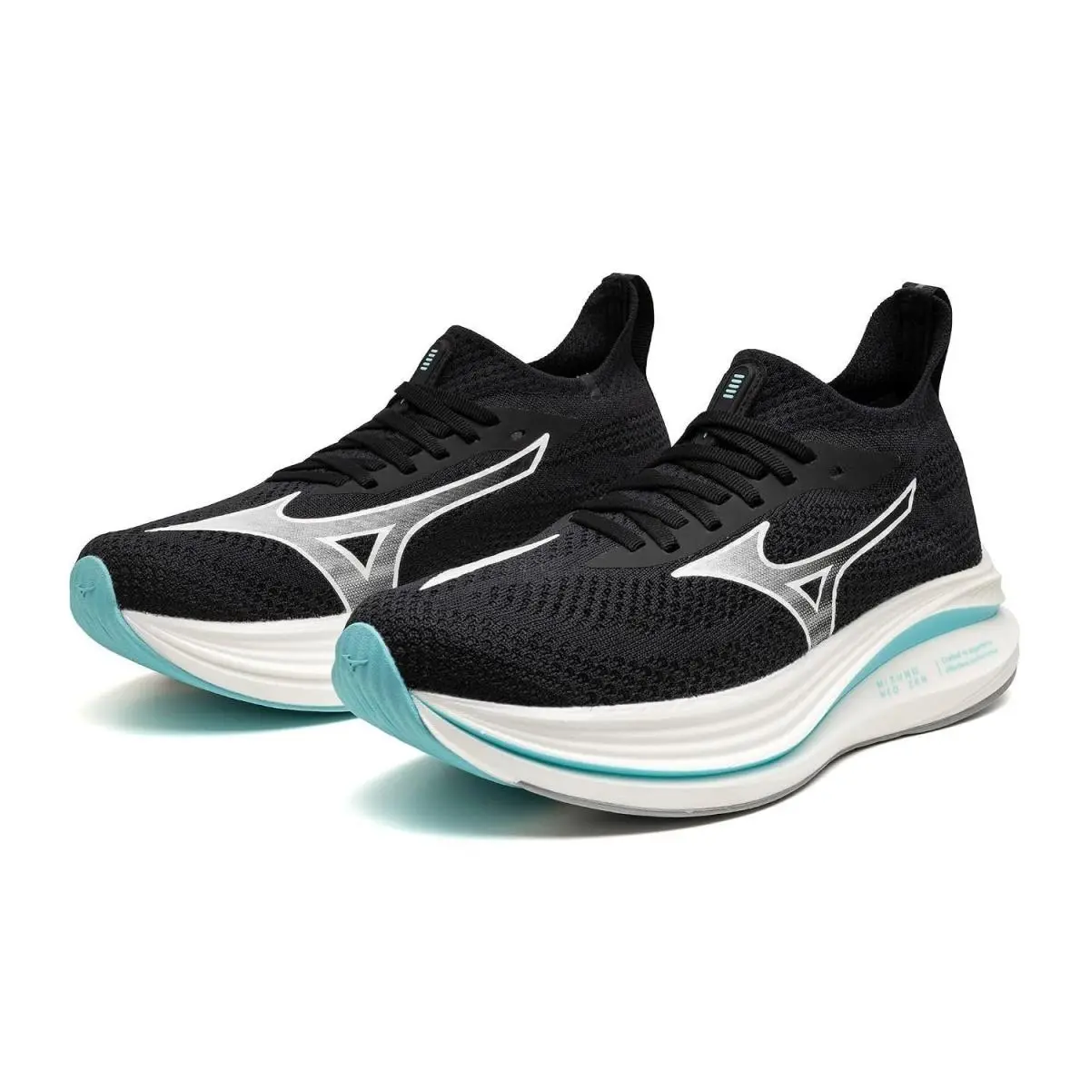 Mizuno shoes - 411496 - 411496 - Black/White (UPC: 889961723452) 4