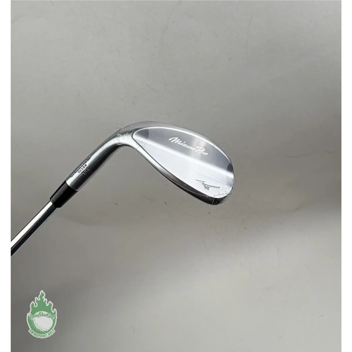 LH Mizuno T-1 White Satin P Grind Wedge 56 -12 S400 Stiff Steel Golf Club