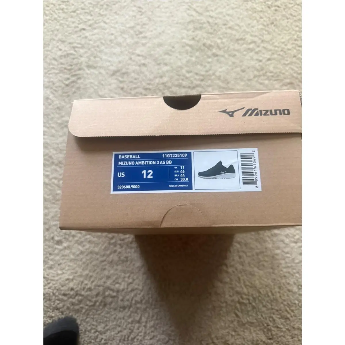 Mizuno shoes - MIZUNO Ambition 3 - Ambition - 11GT235109 - Black 5