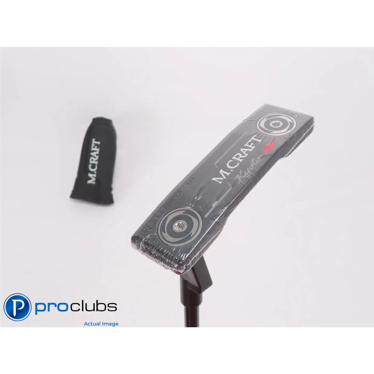 Left Handed Mizuno M-craft Kyoto 34 Putter W/cover 515331