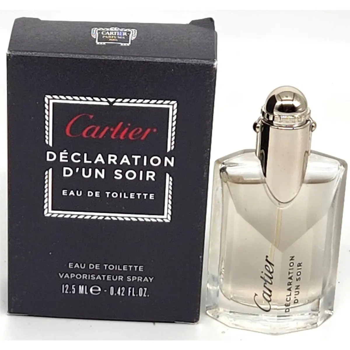Declaration  D` Un Soir For Men Eau de Toilette Spray 0. 42 fl oz Mini by Cartier