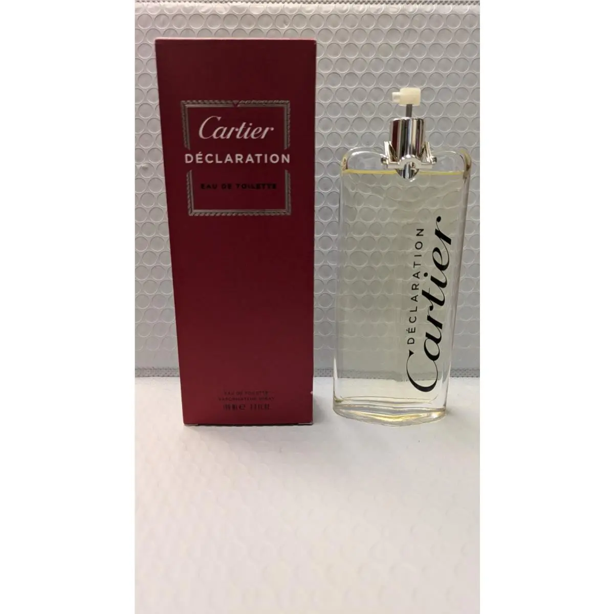 Declaration For Men Eau de Toilette Spray 3.3 oz / 100 ML by Cartier