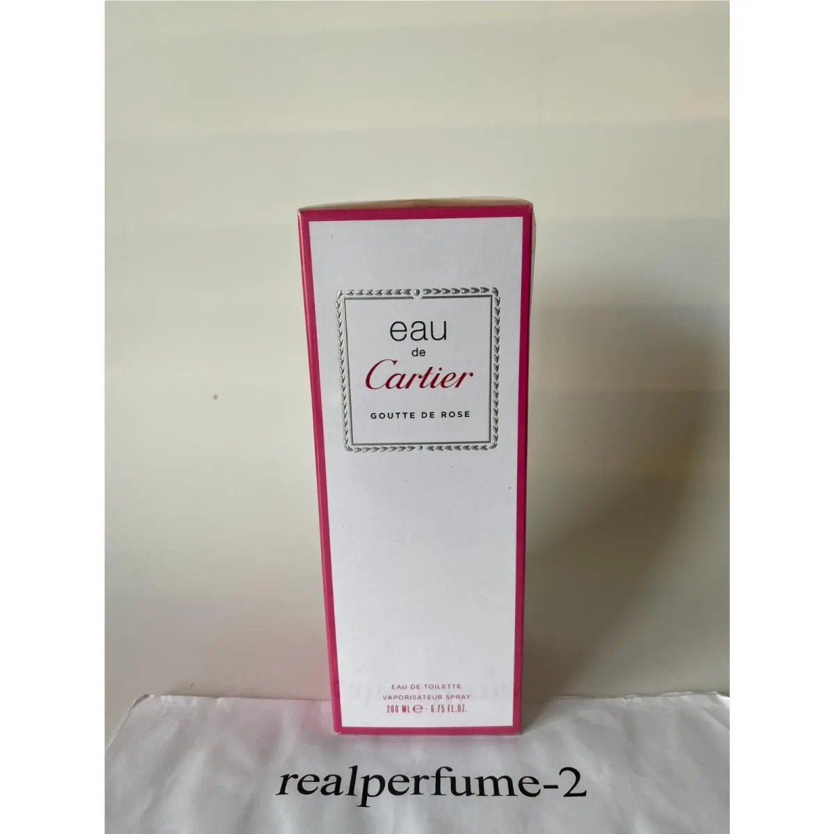Eau de  Goutte de Rose Perfume Edt Spray 6.75 oz SEALED.100% Real by Cartier