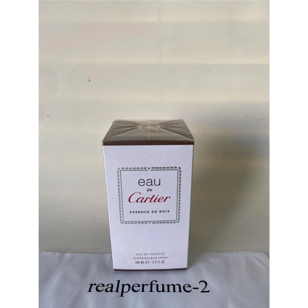 Eau DE  Essence DE Bois Cologne Eau DE Toilette Spray 3.3 oz Unisex by Cartier
