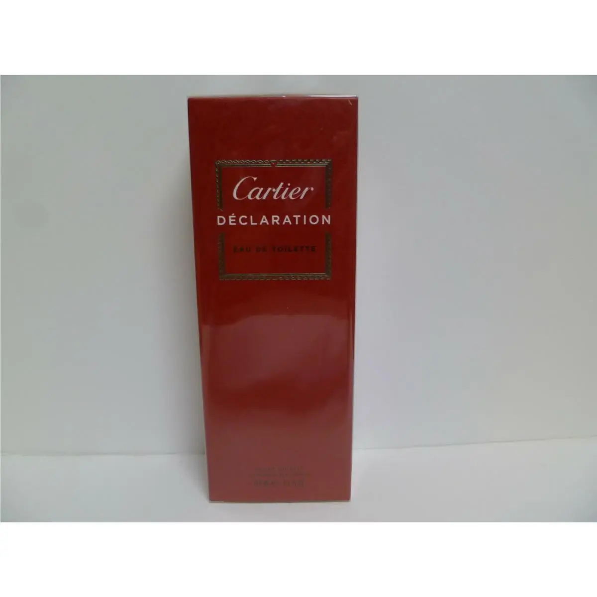 Declaration Eau DE Toilette 3.3 OZ Spray Edt. AS Pictured by Cartier