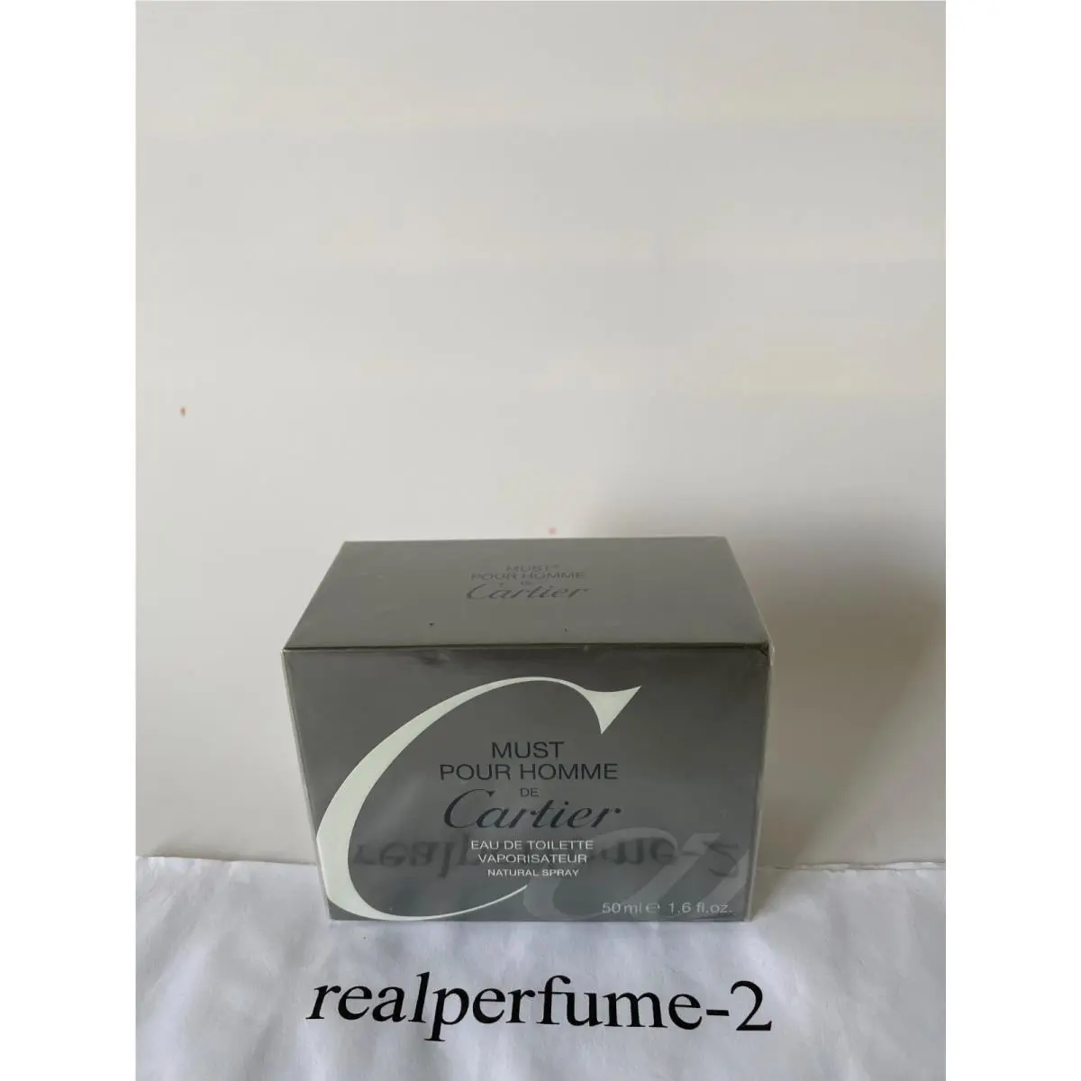 Must DE  Pour Homme Cologne 1.6 oz Eau DE Toilette Men. Sealed. Real by Cartier