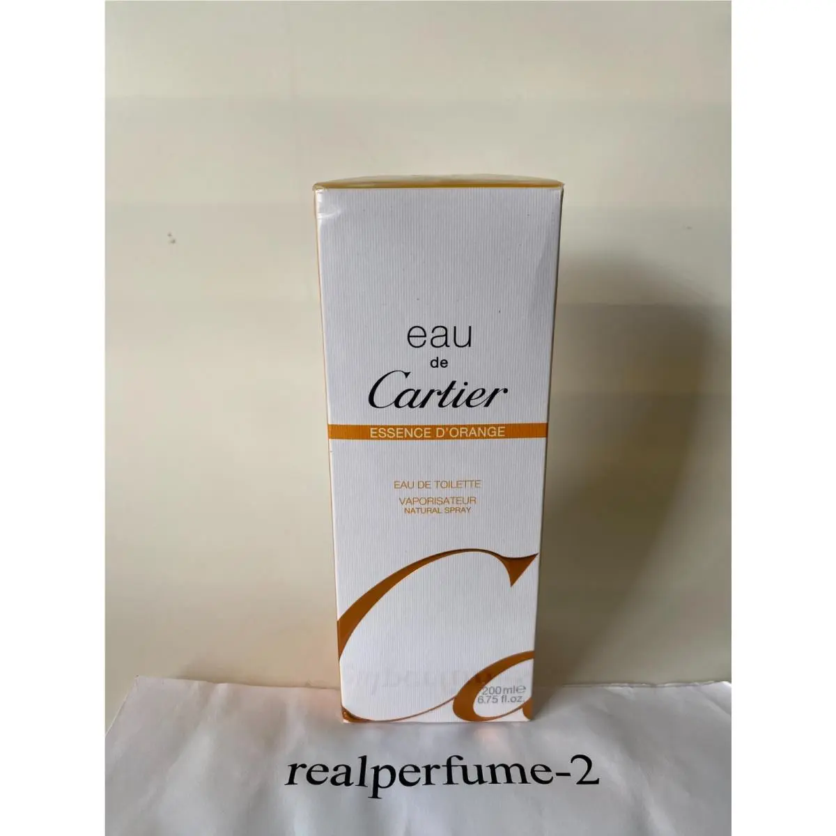 Eau DE  Essence D`orange  6.75 oz Spray AS A Picture. Real by Cartier