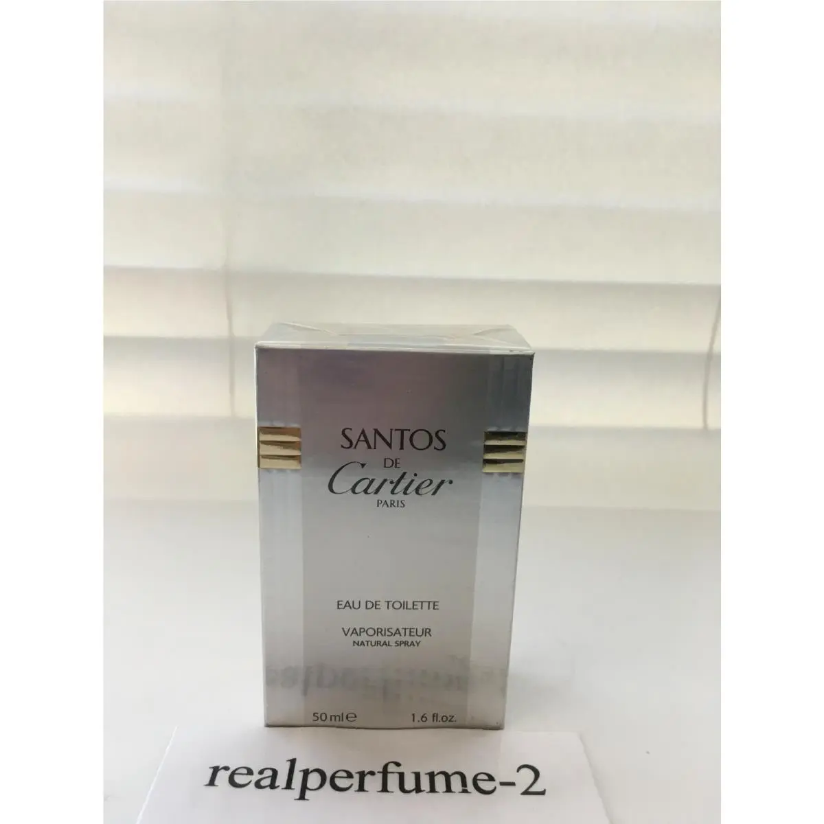 Santos DE  Eau de Toilette 1.6 Spray Men. . Real by Cartier