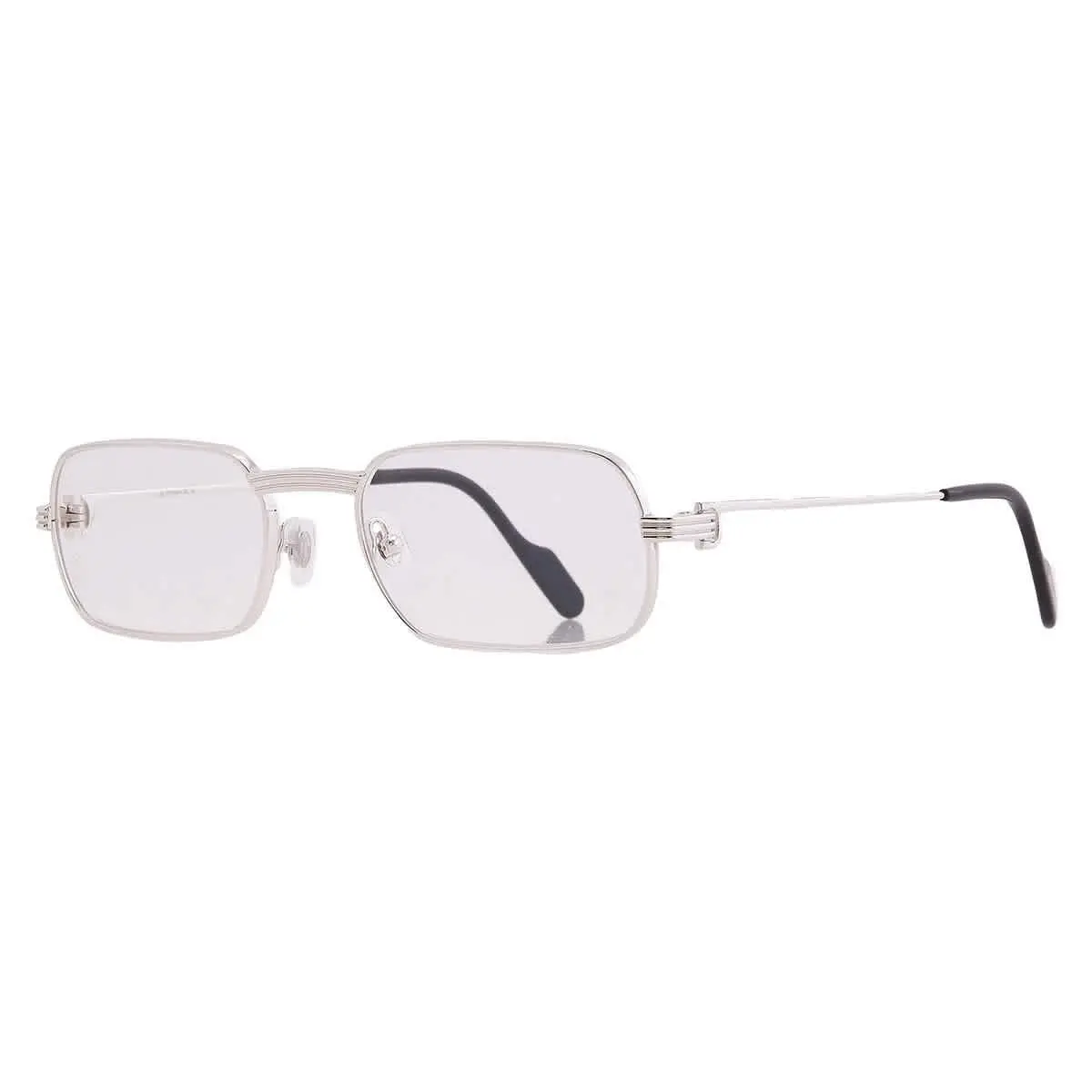 Demo Rectangular Men`s Eyeglasses CT0556O 002 55 CT0556O 002 55 by Cartier