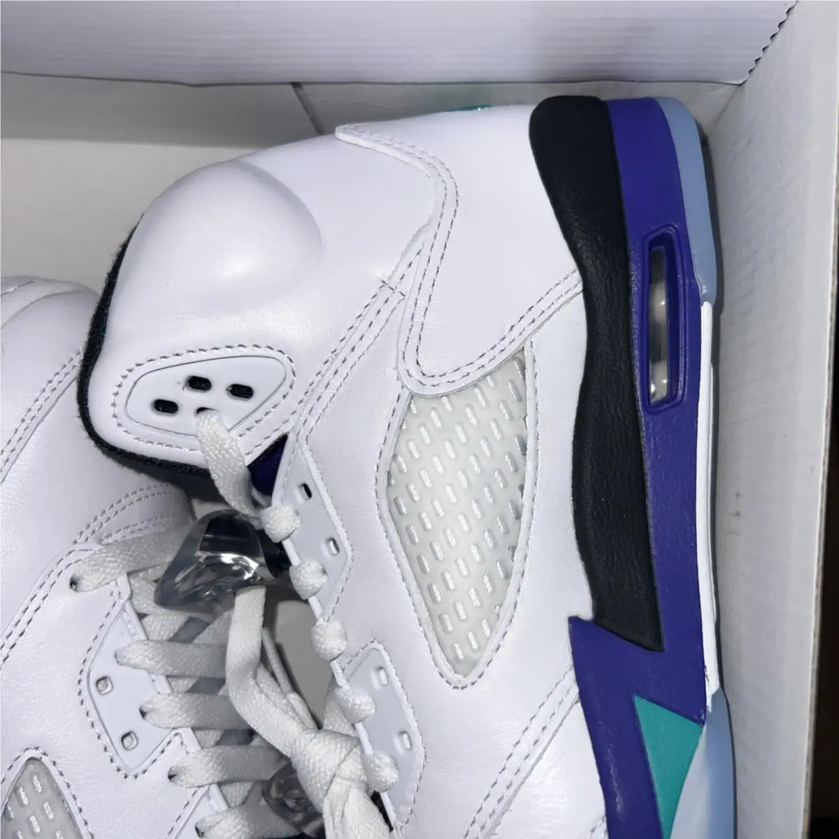 Nike shoes - Air Jordan 5 - Air - HQ7980-100 - White 7
