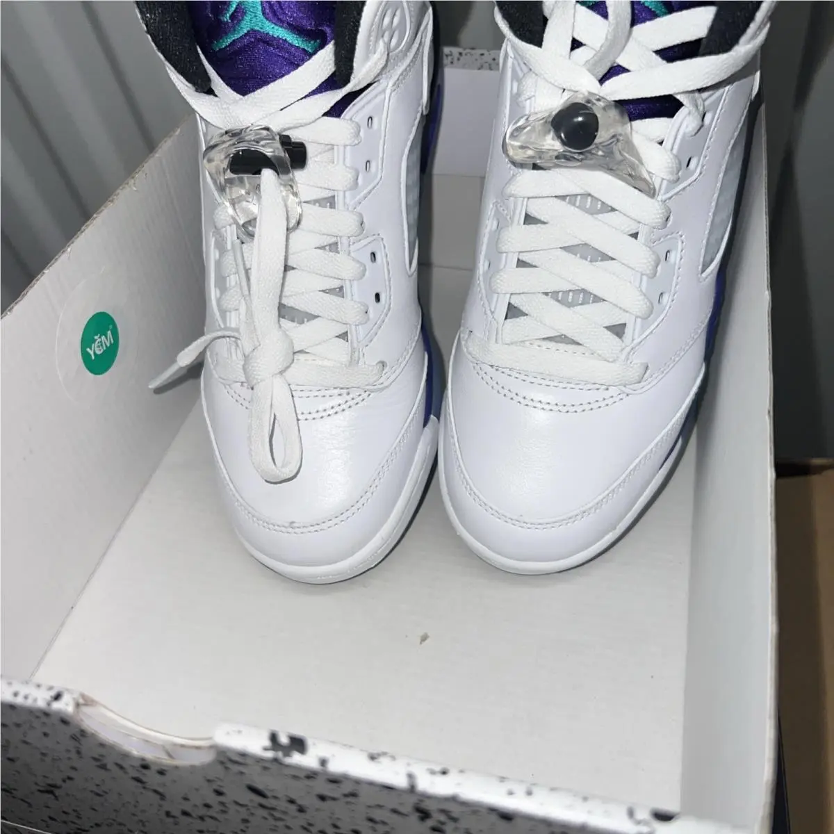 Nike shoes - Air Jordan 5 - Air - HQ7980-100 - White 12