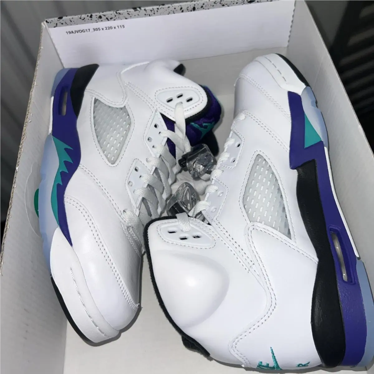 Nike shoes - Air Jordan 5 - Air - HQ7980-100 - White 20