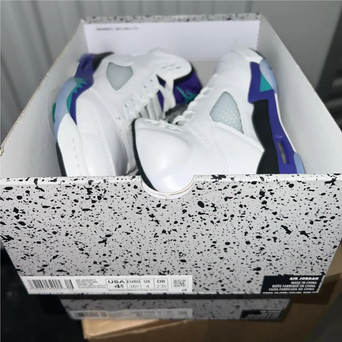 Nike shoes - Air Jordan 5 - Air - HQ7980-100 - White 21