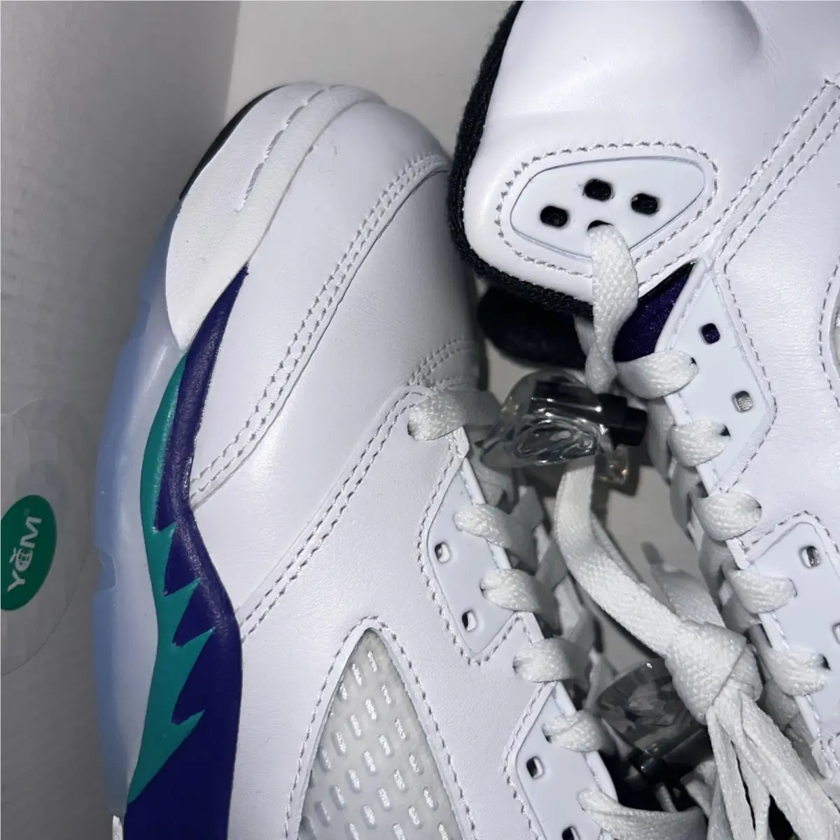 Nike shoes - Air Jordan 5 - Air - HQ7980-100 - White 6