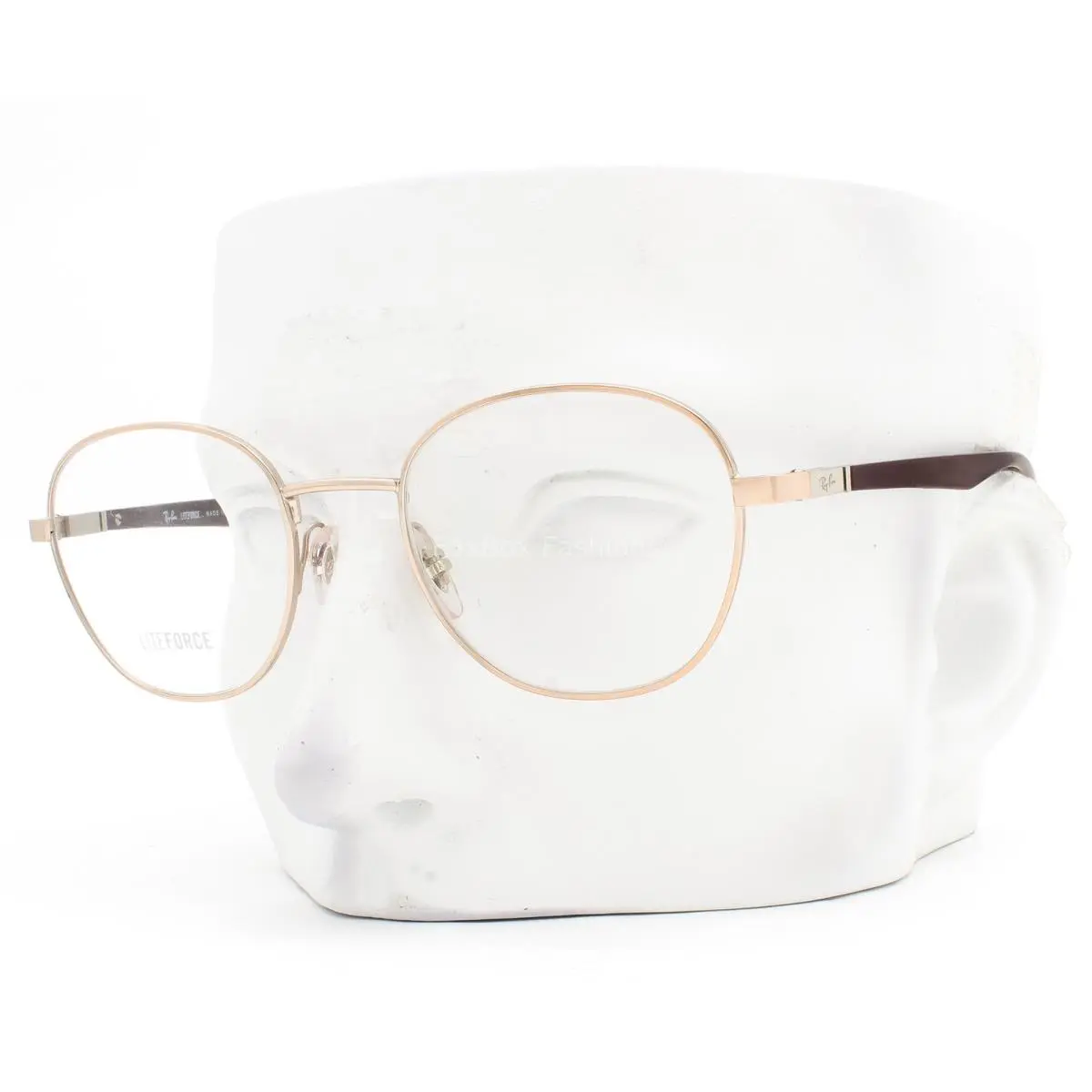 Ray-ban Liteforce Eyeglasses Glasses RB 6461 2943 Polished Copper 49mm with Case by Ray-Ban