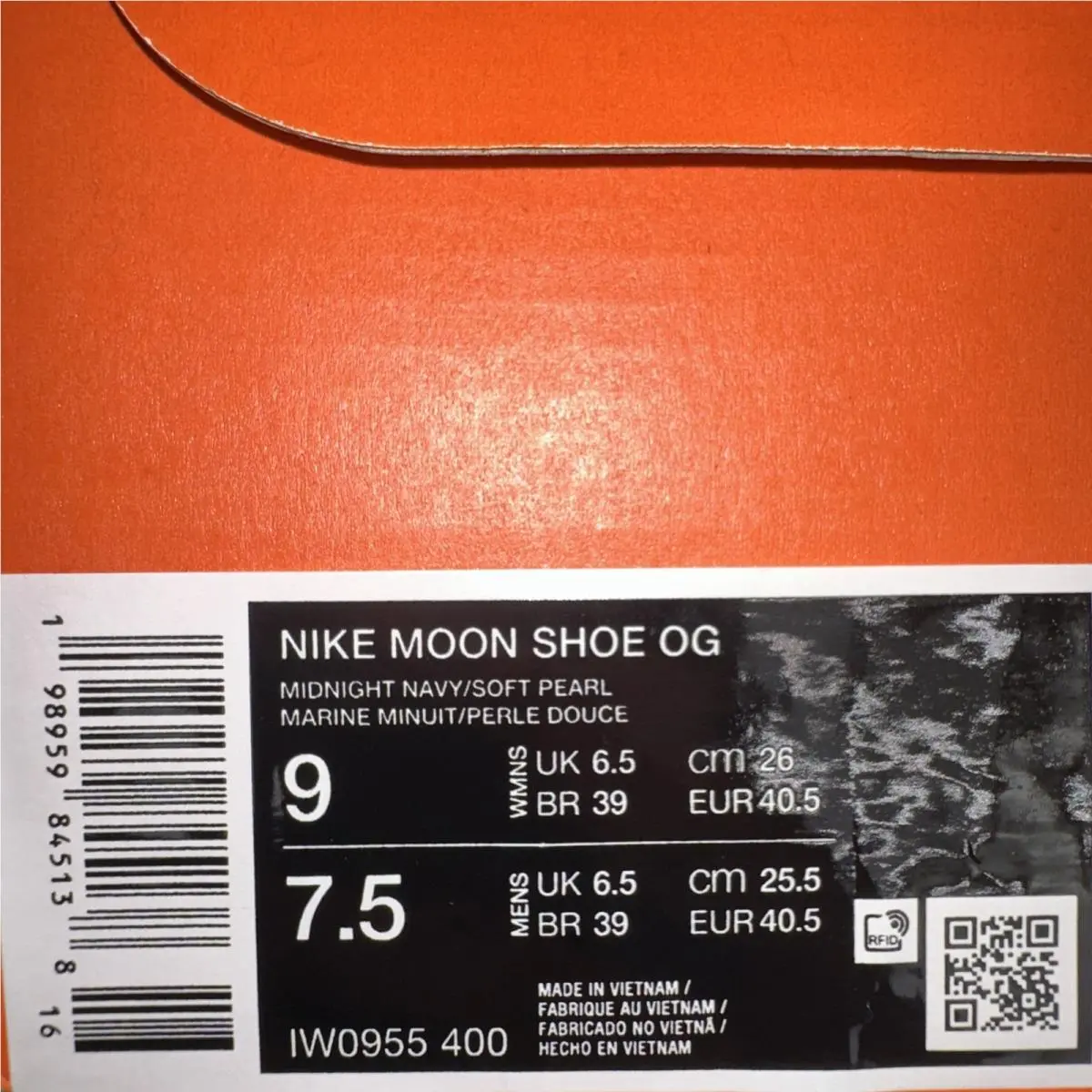 Nike shoes - Nike Moon Shoe - Moon Shoe - IW0955-400 - Blue 4
