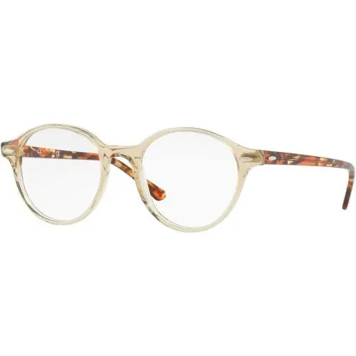 Ray Ban RB7118 Eyeglasses 50-19-145 Yellow W/demo Lens 8021 RX7118 RB 7118