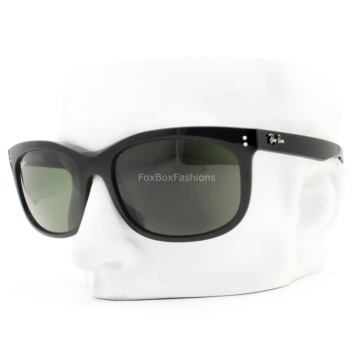 Ray-ban Balorette Sunglasses RB 2389 901/31 Polished Black 60mm W/case by Ray-Ban