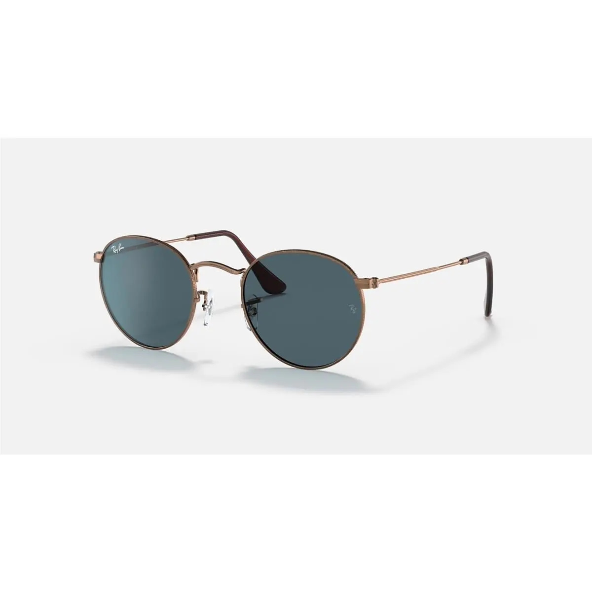 Ray-ban RB3447 9230R5 Sunglasses 50mm Matte Bronze-copper / Blue Solid Lens by Ray-Ban
