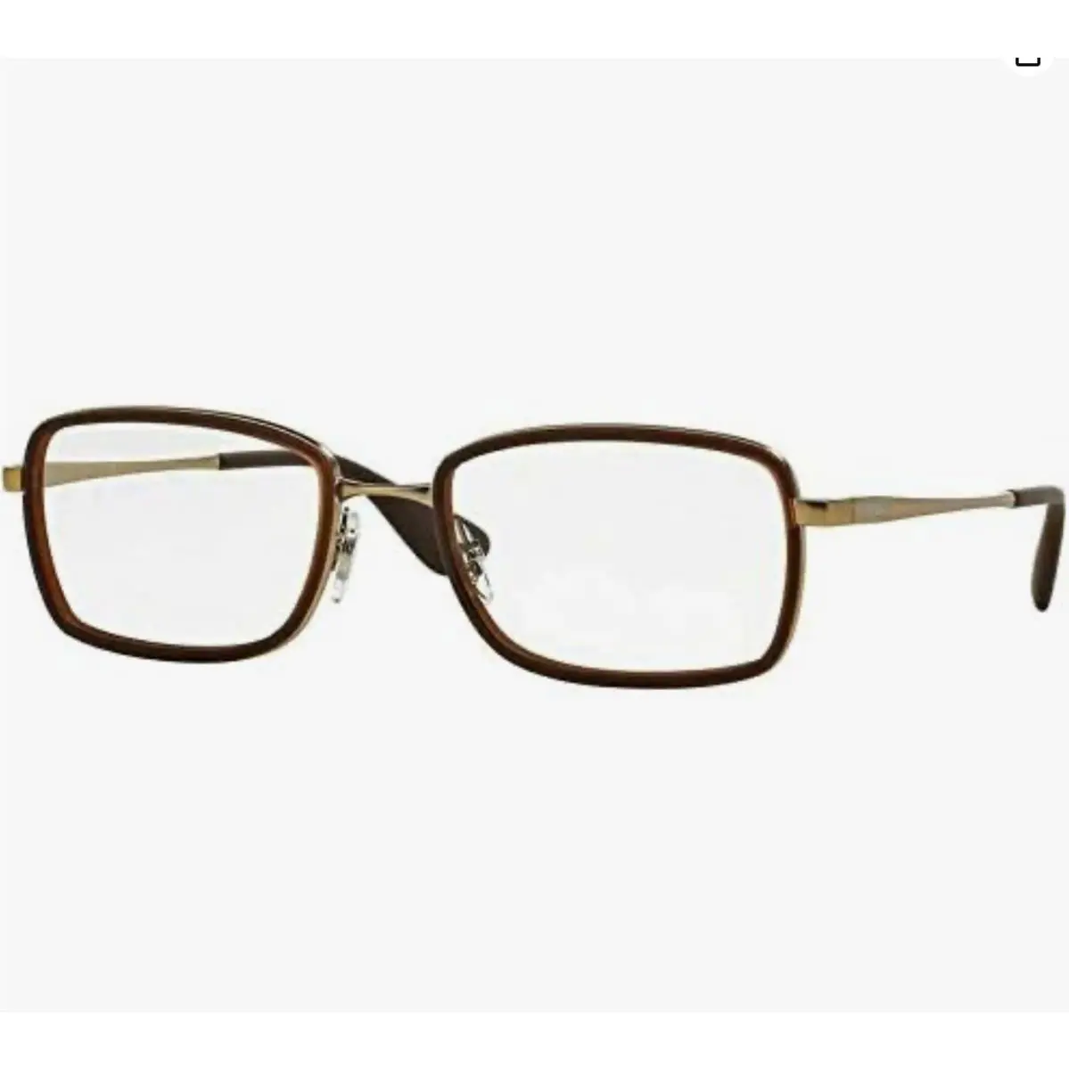 Ray Ban RB6336 Eyeglasses 51-18-140 Rubber Brown W/demolens 2858 RX6336 RB 6336 by Ray-Ban