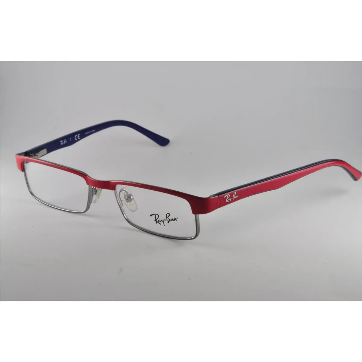 Ray Ban Jr Eyeglasses RY 1032 4016 Red Gunmetal Size 45-15-125 by Ray-Ban