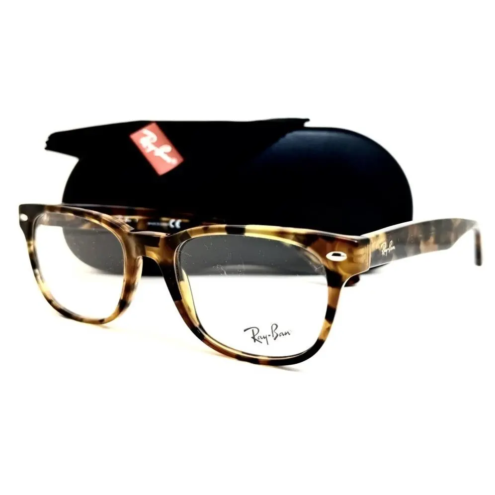 Ray Ban Eyeglasses RB 5359 5712 Polished Tortoise 51-19-145 with Case by Ray-Ban