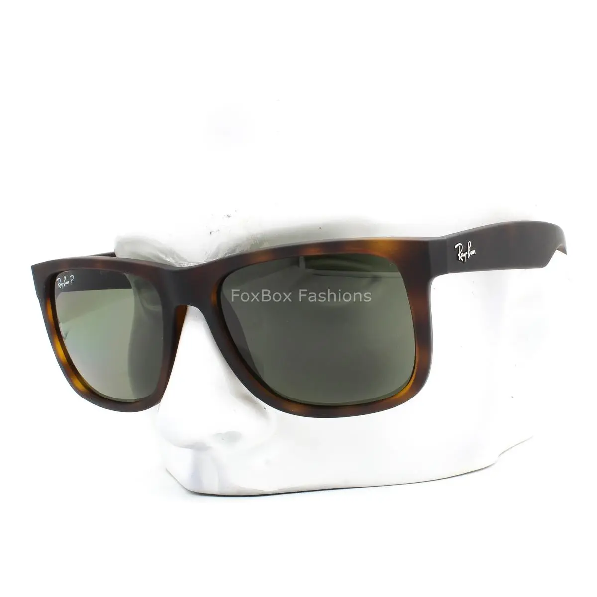 Ray-ban Justin Sunglasses RB4165 865/9A Matte Brown Havana Polarized 54mm W/case by Ray-Ban