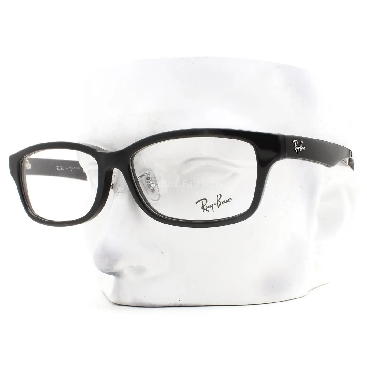 Ray-ban Eyeglasses RB5408D 2000 Glasses Gloss Black 57mm W/case Alternative Fit by Ray-Ban