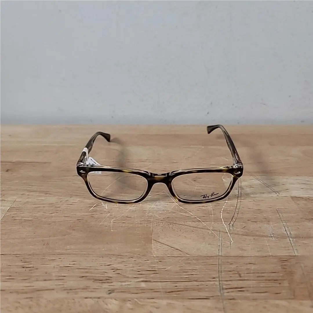Ray-ban RB 5286 Eyeglasses Glasses Brown Havana on Transparent 51-18-135 by Ray-Ban