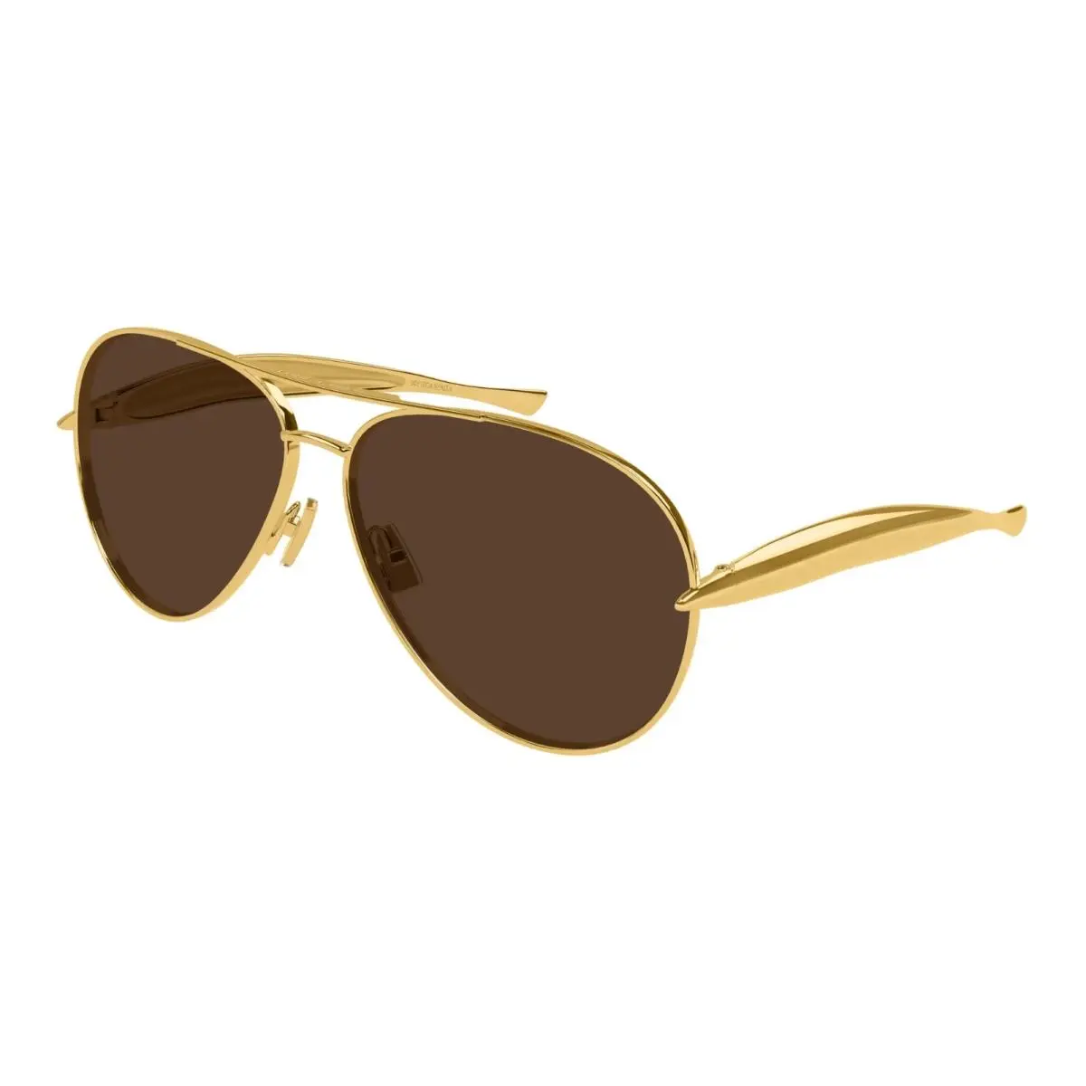 BV1305S Sunglasses – Gold – – Made in Italy – by Bottega Veneta