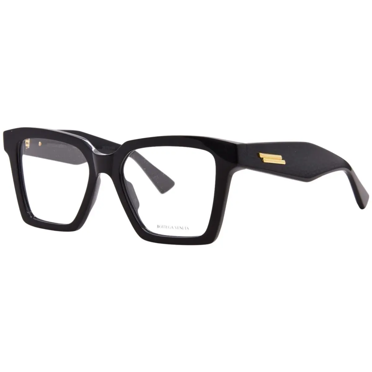 Bottega Veneta BV1458O 001 Eyeglasses Women`s Black Full Rim 52mm