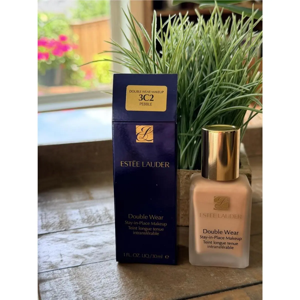 3C2 Pebble Estee Lauder Double Wear Stay-in-place Makeup 1oz/30ml Disco by Estée Lauder