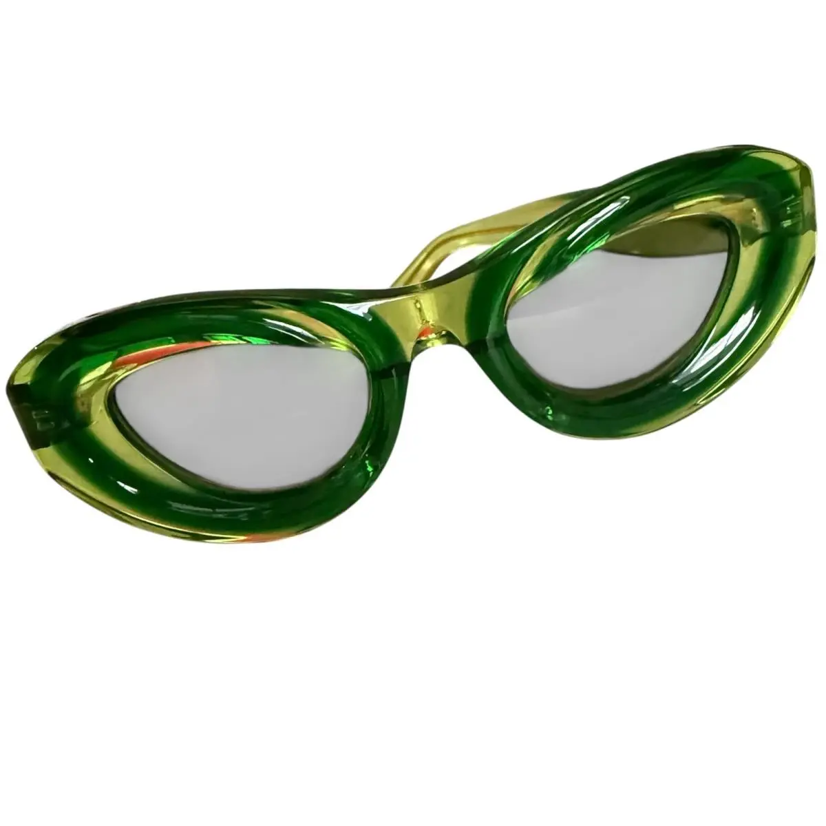 Women`s Green Cat Eye Sunglasses 703244 by Bottega Veneta