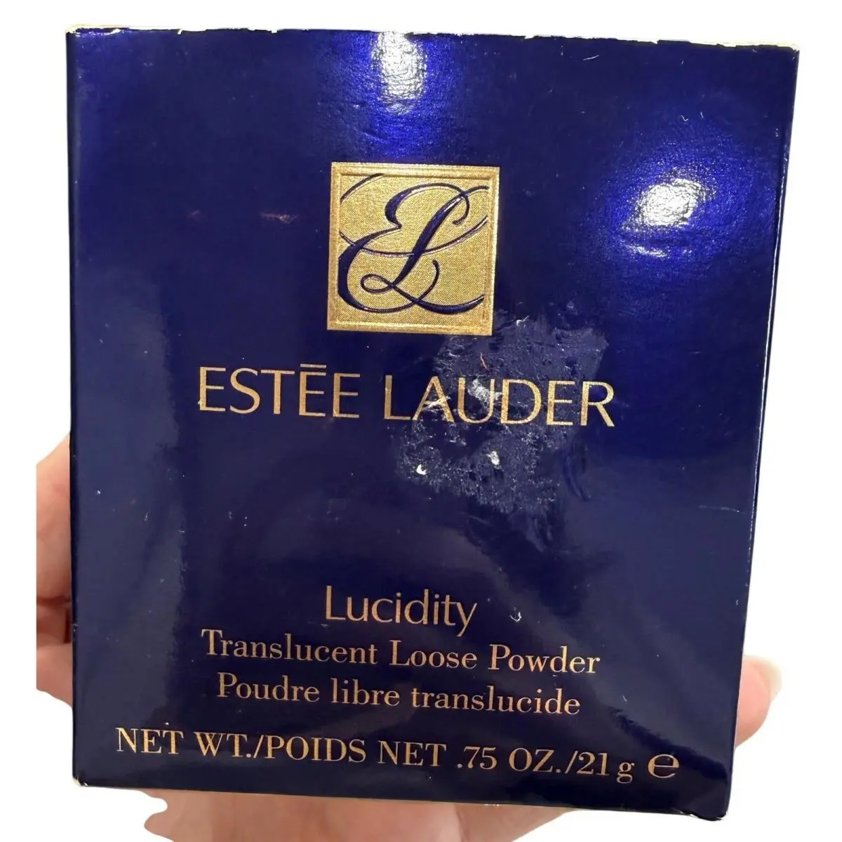 Estee Lauder Lucidity Translucent Loose Powder 02 Light/medium .75 oz Jar Puff by Estée Lauder