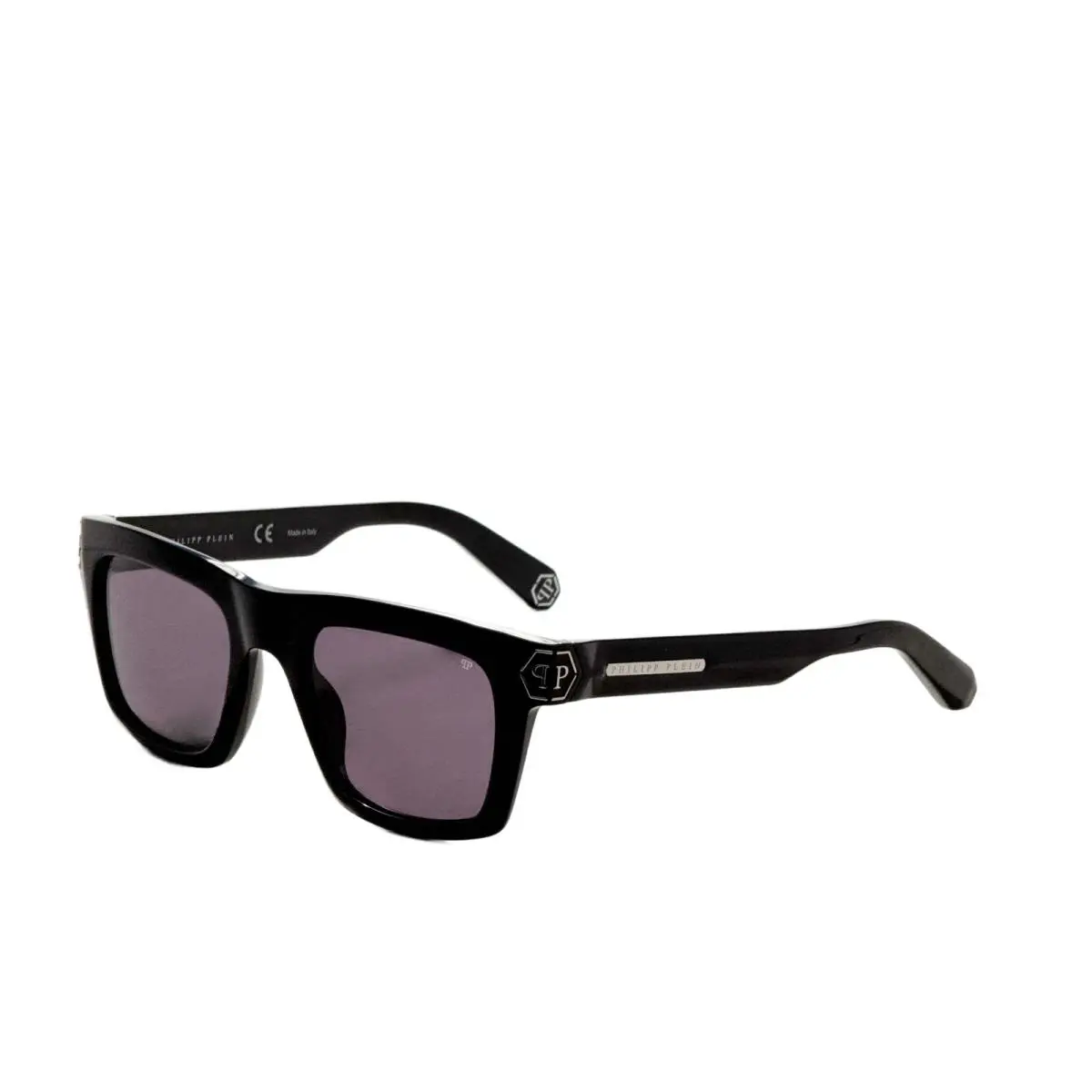 Men`s 52mm Black Sunglasses SPP043M520700 by Philipp Plein