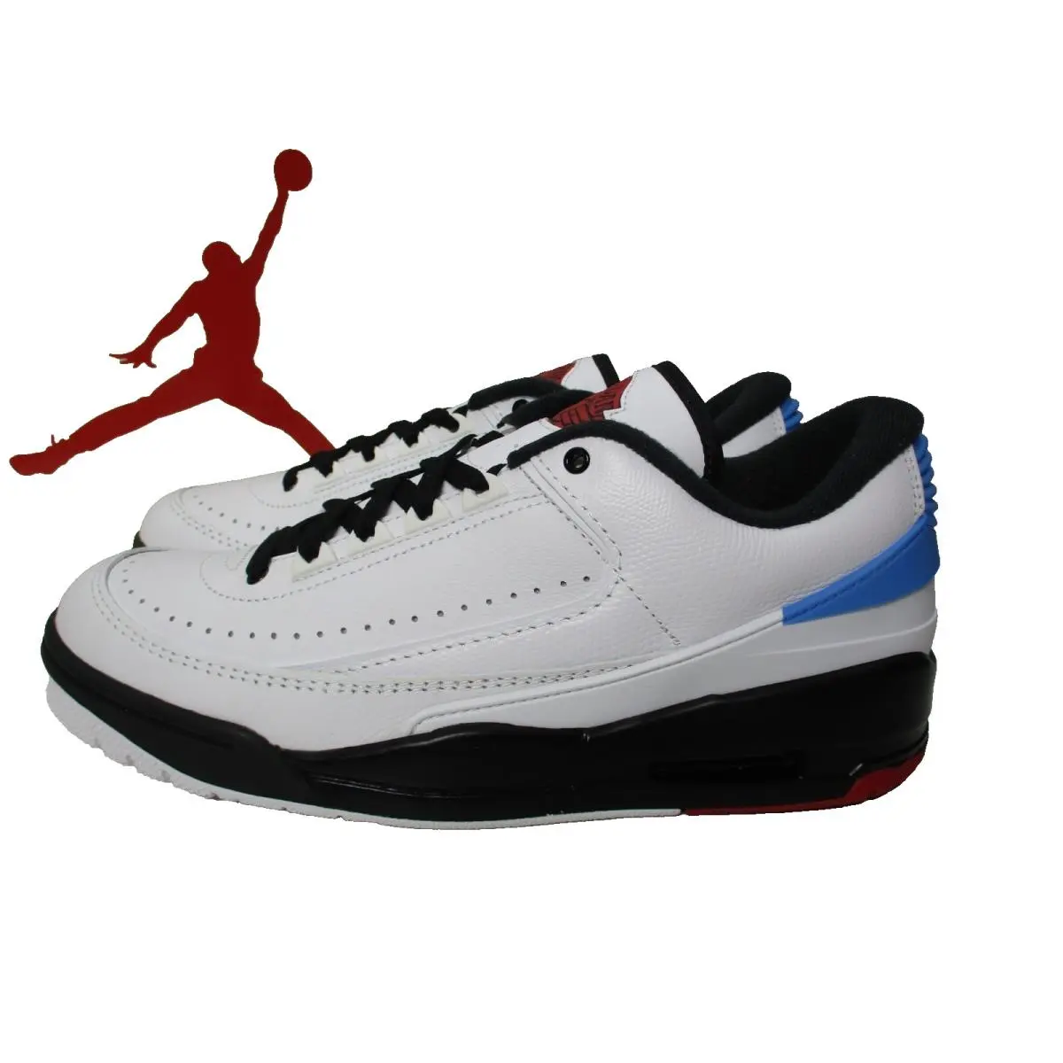 Nike Air Jordan 2/3 Shoes Unc to Chi White Blue Black FD0383-104 Mens Sz 10.5