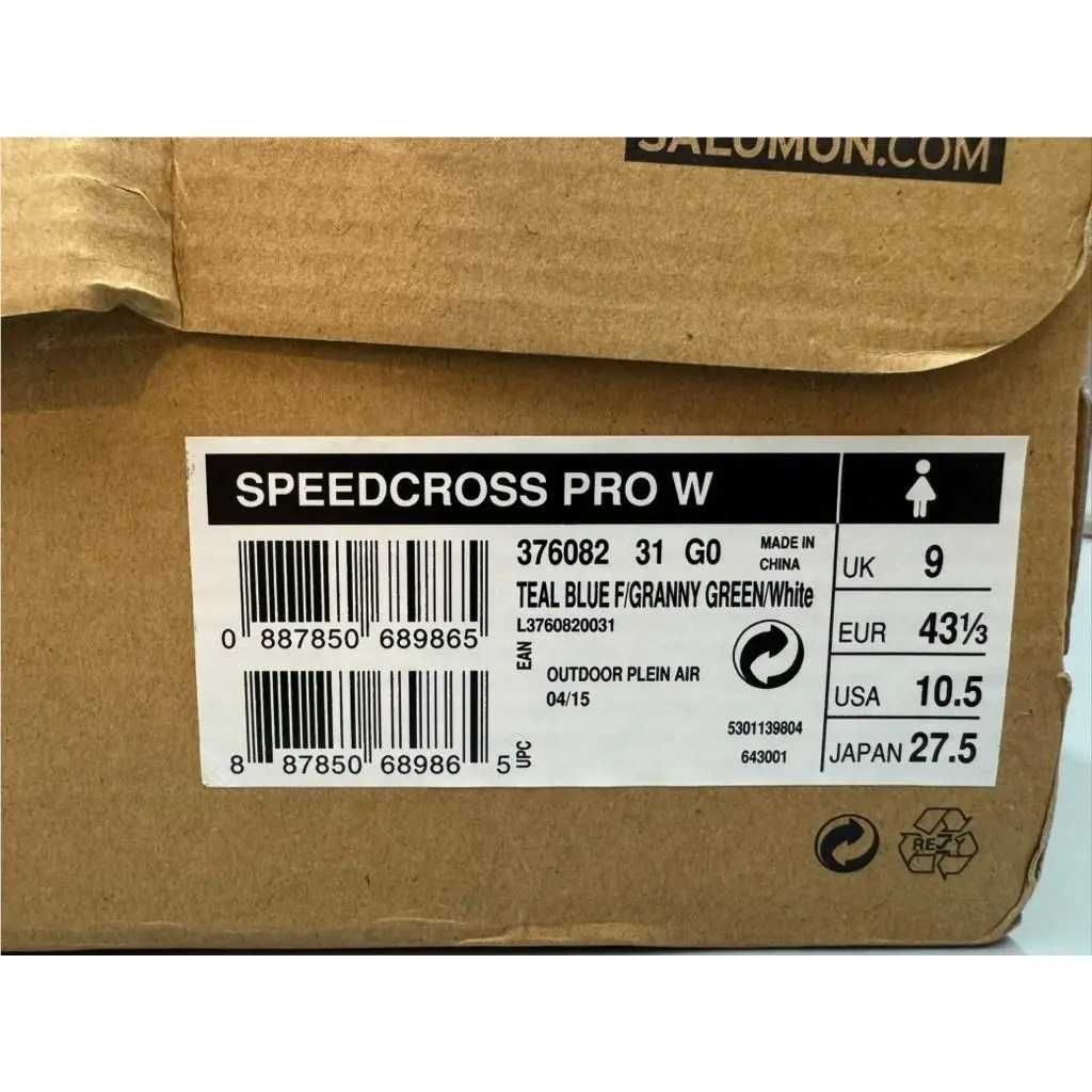 Salomon shoes - Salomon Speedcross Pro - Speedcross Pro - 376082 - Blue (UPC: 887850689865) 0