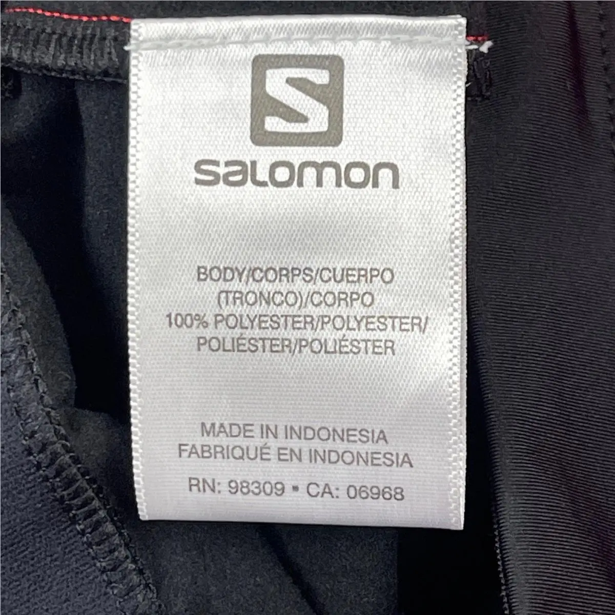 Salomon clothing - Red 6