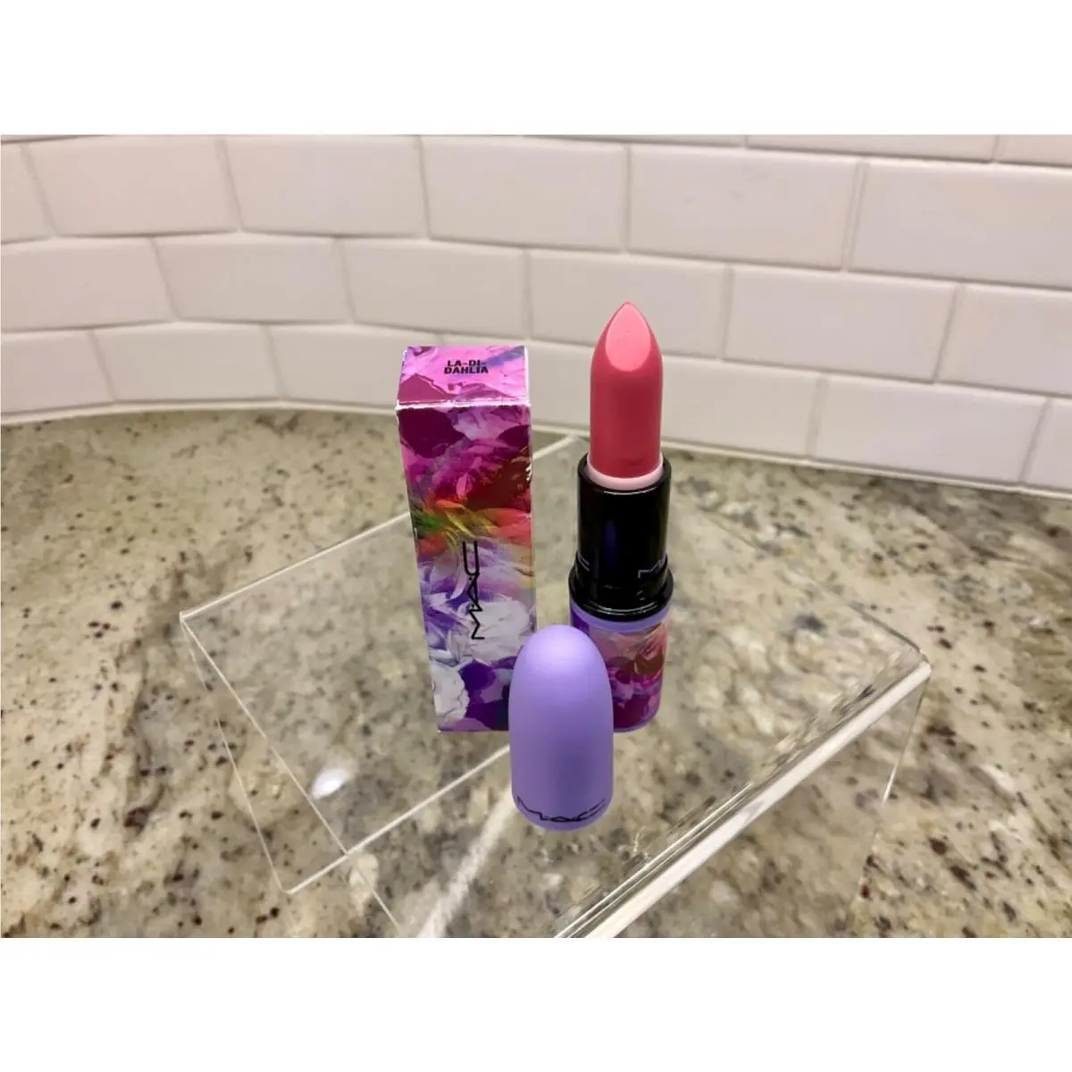 Mac Botanic Panic Limited Edition Full Size Collection LA-DI-DAHLIA-MATTE LIPSTICK by MAC Cosmetics