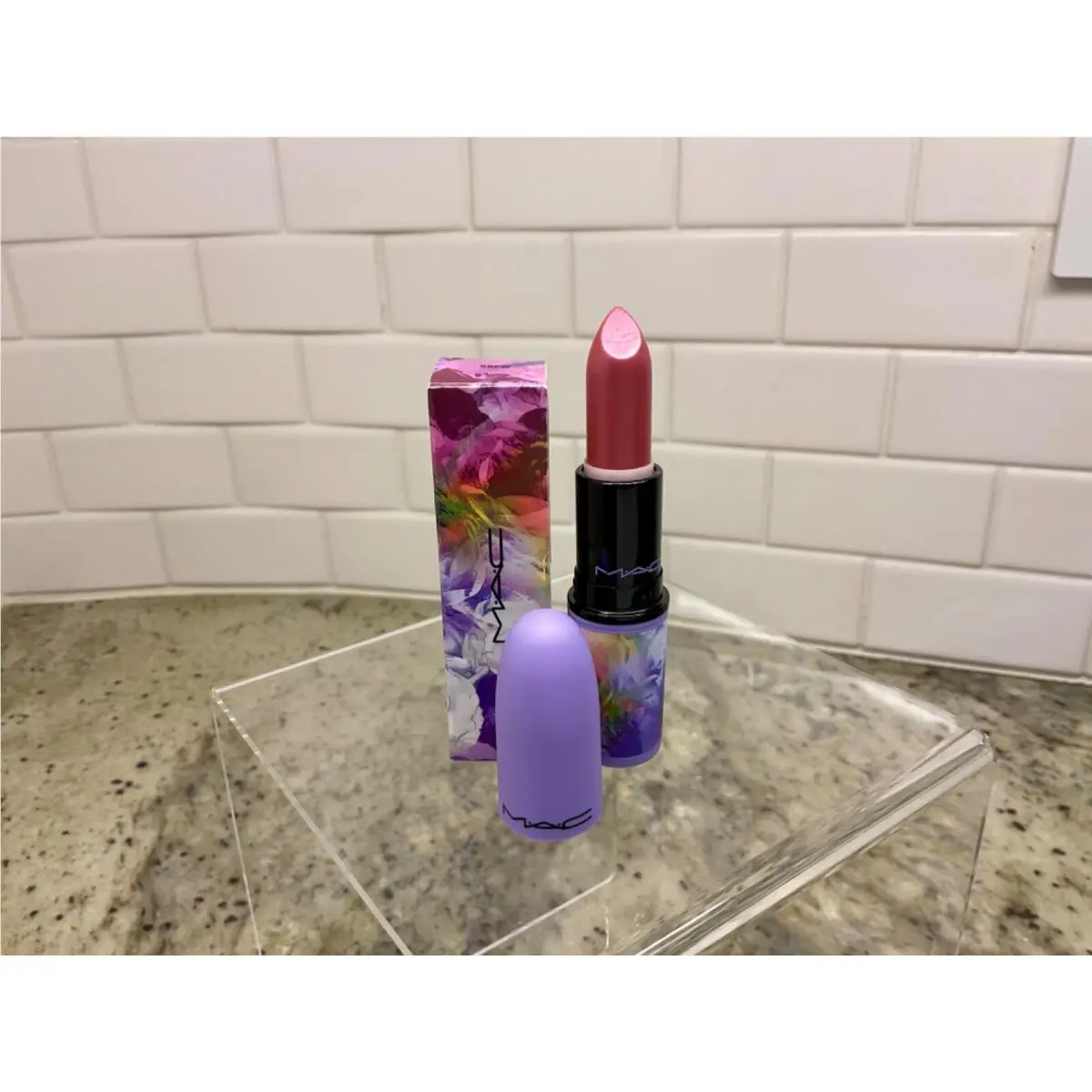 Mac Botanic Panic Limited Edition Full Size Collection SKEW-FROST LIPSTICK by MAC Cosmetics