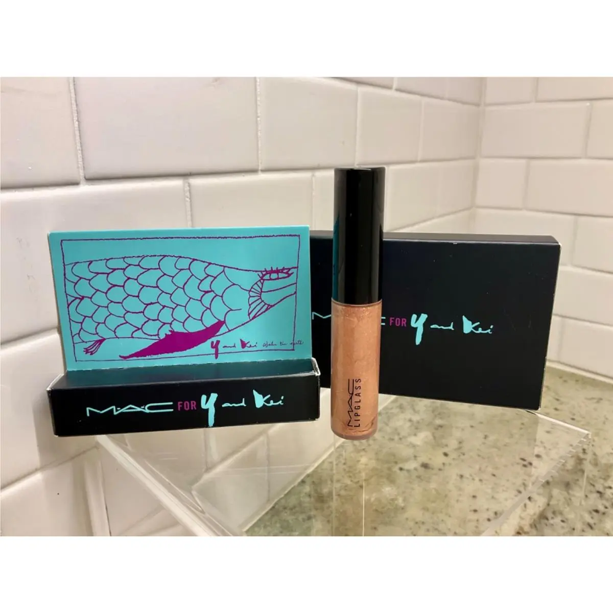 Mac For Y Kei Lookbox Face X4 and Kei Lipglass Limited Edition by MAC Cosmetics