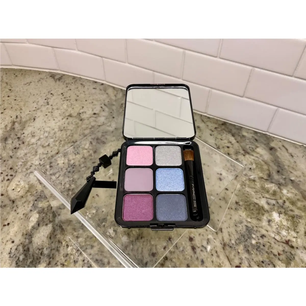 Mac Formal Black Pleat : 6 Cool Eyes Palette Limited Edition Rare by MAC Cosmetics